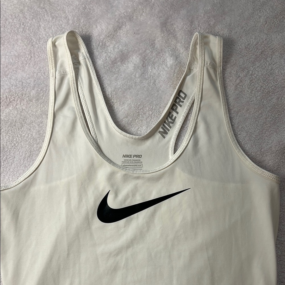 Nike Pro Racer Back Tank - Picture 2 of 4